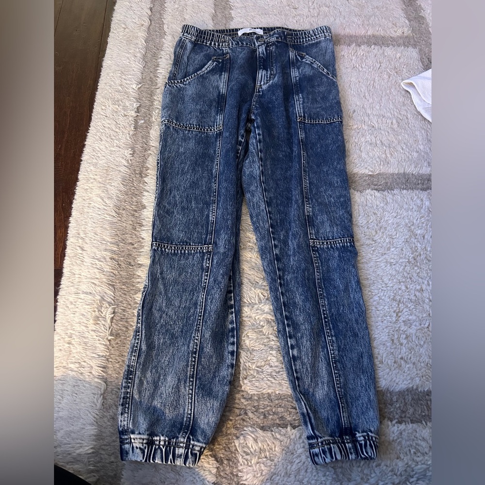 Kancan Blue Denim Jogger Pants XL